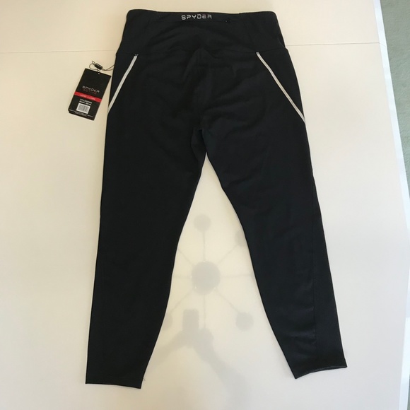NWT Spyder Athletic Reflective Details 24" Leggings XL - Picture 2 of 14